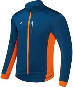 Przewalski Cycling Bike Jackets for Men Winter Thermal Running Jacket Windproof Breathable Reflective Softshell Windbreaker