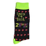 SHATCHI Simply The Best 21 Year Old Gift Novelty Socks for 21st Birthday Keepsake Gift Unisex For Her Him