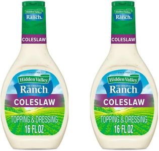 Hidden Valley Gluten Free Coleslaw Dressing & Topping, 16 Fl Oz, Pack of 2, Bundled With V2U Utensil Set