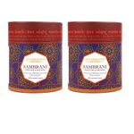 ANTARKRANTI Dry Dhoop SAMBRANI Cones | Pack of 2 | Contains- 80 Incense Cones | Burning Time 35 Minutes | Low Smoke Dhoop for Pooja | 100% Organic & Charcoal Free | Aromatherapy | Meditation | Yoga