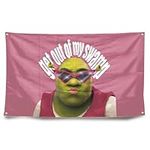 bnuaom Shrek tapestry 3x5 Ft Funny 