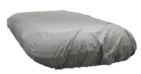 Newport Vessels UV Resistant Inflatable Dinghy Boat Cover, Grey, 12-13-Feet