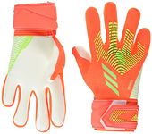 Unisex-Adult League Predator Goalie Gloves Solar Red/Team Solar Green/Team Solar Green 9