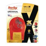 Korky 2017BP 2017 Toilet Flapper, 1 Count (Pack of 1), Red