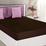 Mattress Protector® Bamboo Waterproof Bed Protector Mattress Topper for Twin/Single Bed-Coffee (78" x 60", Coffee) Skirting 2-10 Inch