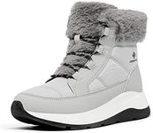 DREAM PAIRS Women's Winter Snow Boo