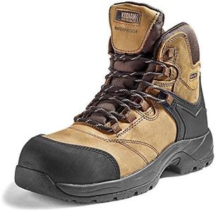 Kodiak Men's 6 in Journey CT Waterproof ASTM Industrial Boot, Medium Brown, 8 M