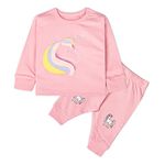 Real Basics Cotton Fleece Clothing Sets for Boys & Girls - Unisex Winter Clothing Sets Full Sleeve T-Shirt & Pant (SILVRHRN_2-3 Years)