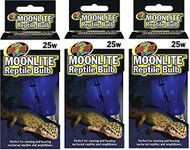 Zoo Med (3 Pack) Moonlite Reptile Bulb - 25 W