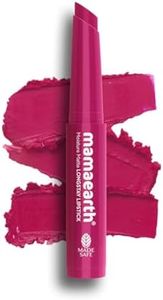 Mamaearth Moisture Matte Longstay Mini Lipstick with Avocado Oil & Vitamin E for 12 Hour Long Stay- 12 Berrylicious Magenta- 0.7 g