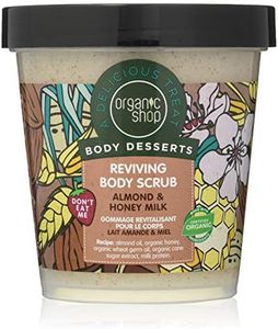 Organic Shop Exfoliante Corporal Revitalizante con Leche de Almendras y Miel - 450 ml