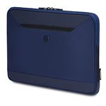 SwissGear Padded Zippered Laptop Sleeve, Micro-Twill Laptop Case with Fleece Lining & Front Webbing