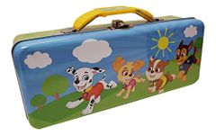 The Tin Box Company Paw Patrol Pencil Box with Lid and Hinge (389417-12)