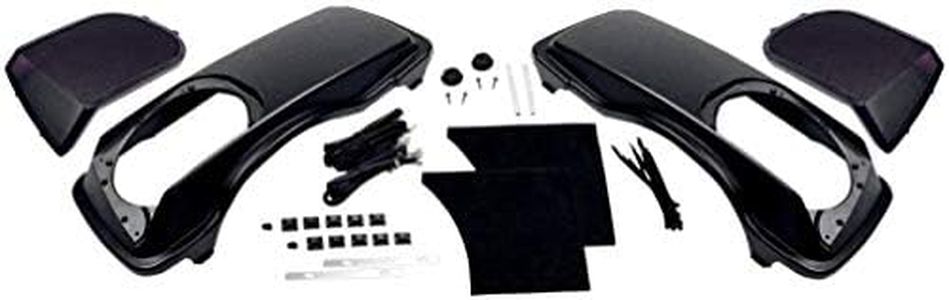 Hogtunes HT LID Replacement Saddlebag Lids That Hold 6"x9" Speakers (2 Pack), Fits 1998-2013 Harley-Davidson Motorcycles
