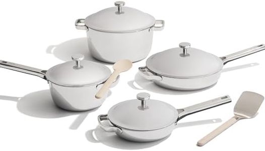 Our Place Titanium Pro Cookware Set, 10-Piece Titanium Pots & Pans Set