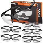 OXG 6 Pack Safety Glasses for Men W