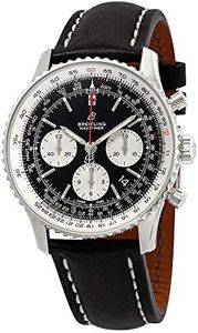 Breitling Navitimer 1 Chronograph Automatic Chronometer Black Dial Men's Watch AB0121211B1X1, Chronograph, Chronograph