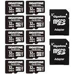 Gigastone 32GB 10-Pack Micro SD Car