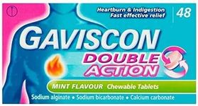 Gaviscon Double Action Mint Chewable Tablets 48pk