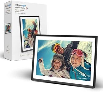 Nixplay 10.1 Inch Digital Photo Frame by ApoloSign, Share Photos/Videos via Nixplay App, WiFi Digital Photo Frame with 32GB, Compatible with Alexa Google Photos,