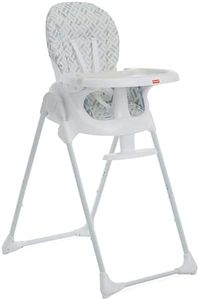 Fisher Price Tiny Bites High Chair, Seven Adjustable Height Positions Baby High Chair, Easy Quick Fold Travel High Chair, Lightweight Easy to Clean Portable High Chair
