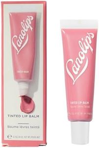 Lanolips Tinted Lip Balm - Lip Moisturizer with Lanolin Oil for Shiny, Hydrated Lips - Hydrating Tinted Lip Gloss Tube for Dry Lips - Rose (12.5g / 0.44oz)
