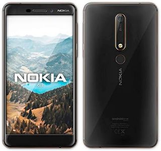 Nokia 6.1 Dual-SIM 32GB ROM + 3GB RAM Factory Unlocked 4G/LTE Smartphone (Black) - International Version