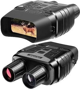 RexingUSA B1 Night Vision Binoculars with LCD, IR Digital Camera, Dual Recording - Spotting, Hunting, Tracking up to 300m, Black