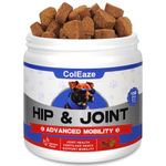 ColEaze Joint Supplement for Dogs 150 Count Glucosamine Chondroitin for Dogs Joint Pain Relief Reducing Inflammation Hip & Joint Care - Chicken Flavor 150 Chews