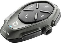 Interphone INTERPHOTOUR Cellularline Tour Bluetooth Intercom Kits, Clear, M