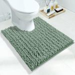Yimobra Toilet Rug U Shaped Washabl