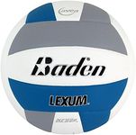 Baden Lexum Premium Composite Microfiber Indoor Official High School Game Volleyball 13U to 18U Official Size + Weight NFHS + AVCA Approved