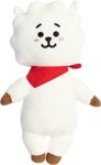 Aurora® Lovable BT21 RJ Stuffed Animal - Collectible Fun - Delightful Cuteness - White 13 Inches