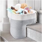 Puricon Cotton Rope Stair Basket fo