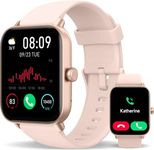 Smart Watch for Women Men (Answer/Make Call) with Alexa Built in, iPhone Android Compatible, Fitness Tracker Heart Rate Blood Oxygen Sleep Monitor 1.8'' Touch Screen Bluetooth Watch IP68 Waterproof