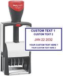 MaxMark Heavy Duty Date Stamp with 