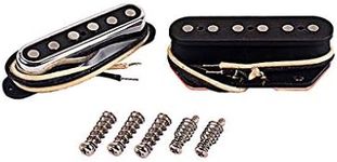 Alnicov Guitar Pickups Set Neck and Bridge Pickup With F mark For Tele Telecaster Style Electric Guitar Parts Replacement