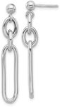 925 Sterling Silver Rhodium Plated 