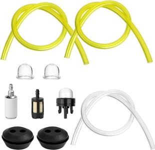 Tubo flessibile universale della linea del carburante, filtri del carburante tubo dell'olio rondella del tubo del serbatoio della guarnizione del serbatoio accessori per tosaerba