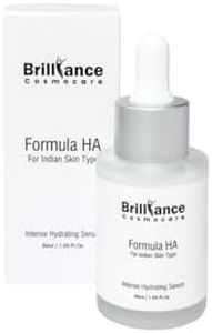Brilliance Cosmocare 5% Hyaluronic Acid Intense Hydration Serum for Glowing Skin and Fine Line | Hydrating Serum for Both Men & Women for All Skin Types, 30 ml-Pack of 1