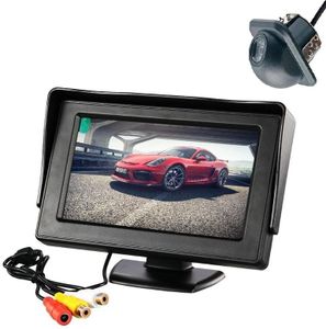 FNX 5 Inch Universal Car Rear View Camera with Display - Night Vision,Waterproof, Easy Install Reverse Camera for Car Back Parking
