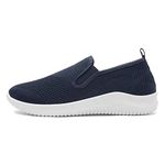 XL Elijah Mens Navy Slip On Shoe - Size 6 UK - Blue