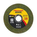 FREEMANS 5-inch Double Net Cut off Wheels Used for Metal and Stainless Steel Cutting Pack of 100 pcs - Green