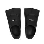 Holibanna Adult Swim Fins 1 Pair Flippers and Snorkel Light Fin Accoutrements Open Heel Fins Short Fins Swimming Fins Soles for Men Diving Flippers Breathing Tube Man Adjustable Black