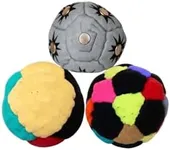 Dragonfly Footbag Hacky Sack,Funny Hacky Kick Sack Balls,Soft Plush Footbags,Durable Fleece Juggling Balls,Vibrant Sports Design for Indoor Outdoor Play, Party Favors, Coordination Training (03-3pcs)
