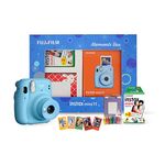 Fujifilm Instax Mini 11 Instant Camera (Sky Blue) Moments Box with 20 Shots