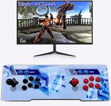 WYGAMING【10000+ Games in 1】 Pandora E-Sports Box Pro Arcade Games Console for Home,,Plug and Play HDMI Video Games Machine,Up to 4 Players,Search/Save/Hide/ Pause Games