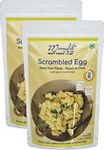 Scrambled Egg Mix (Vegan) | Protein Rich Post Workout Gym Snack | Pancake, Breakfast Cereal Alternative | Pack of 2