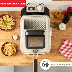 Tefal Deep Fryer 3.5L – Stainless Steel Electric Fryer