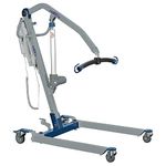 ProHeal Portable Patient Lift - Compact Folding Full Body Patient Transfer Lifter For Home Use and Facilities - Low Bed and Chair Lifting, 400 Pound Weight Capacity, 2 Point Spreader Bar